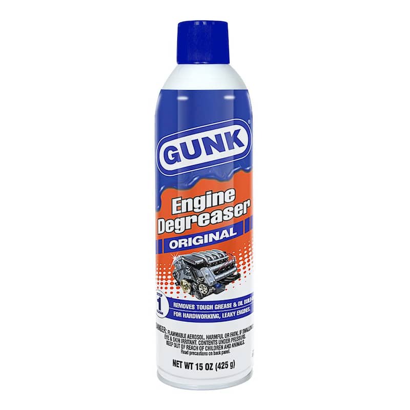 GUNK 15 oz. Original Heavy-Duty Engine Degreaser and Cleaner Spray - EB1CA/6