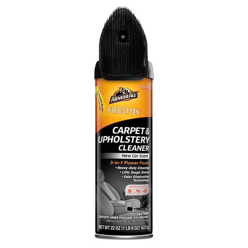 Armor All Fresh Fx 22 oz. Power Foam Carpet and Upholstery Cleaner - New Car Scent - E302827700