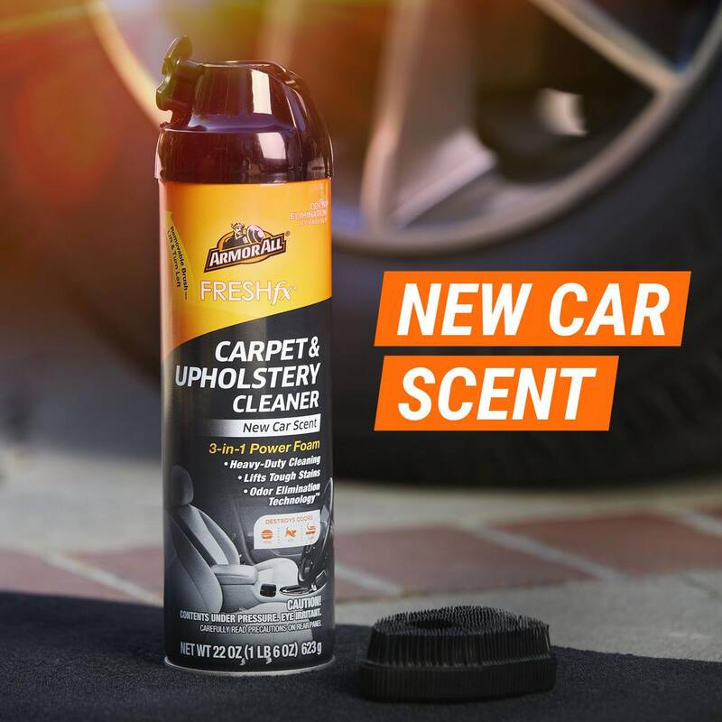 Armor All Fresh Fx 22 oz. Power Foam Carpet and Upholstery Cleaner - New Car Scent - E302827700