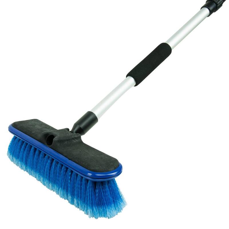 Detailer's Choice 10 in. Flow-Thru Wash Brush - 4B339-6