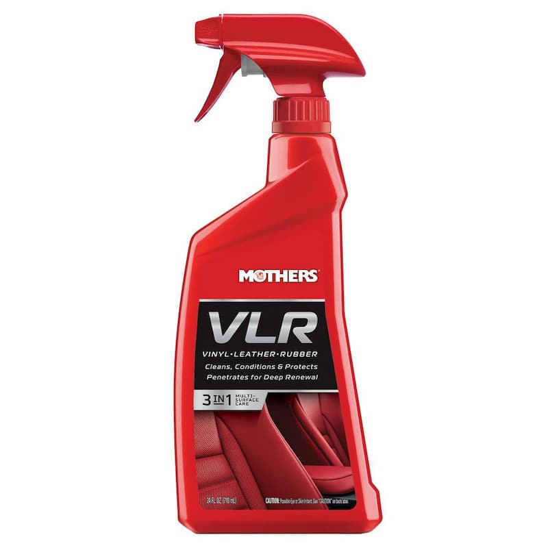 MOTHERS 24 oz. VLR Vinyl, Leather and Rubber Care Cleaner and Protectant Spray - 06524