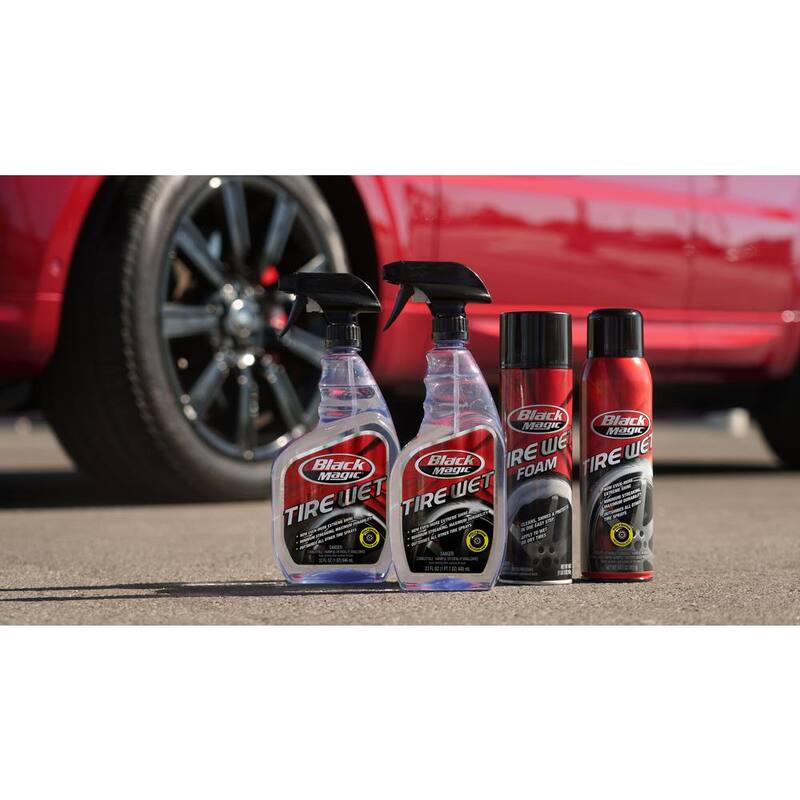 Black Magic 23 oz. Tire Wet Spray - BM23