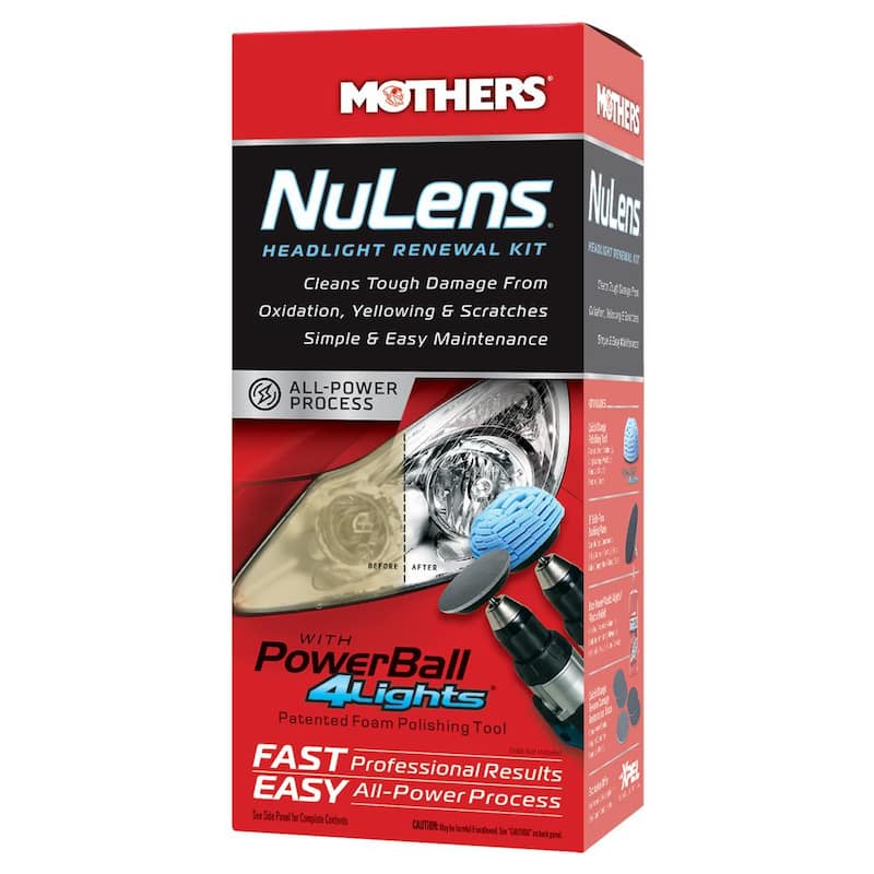 MOTHERS Nulens Automotive Headlight Renewal and Restoration Kit - 07251