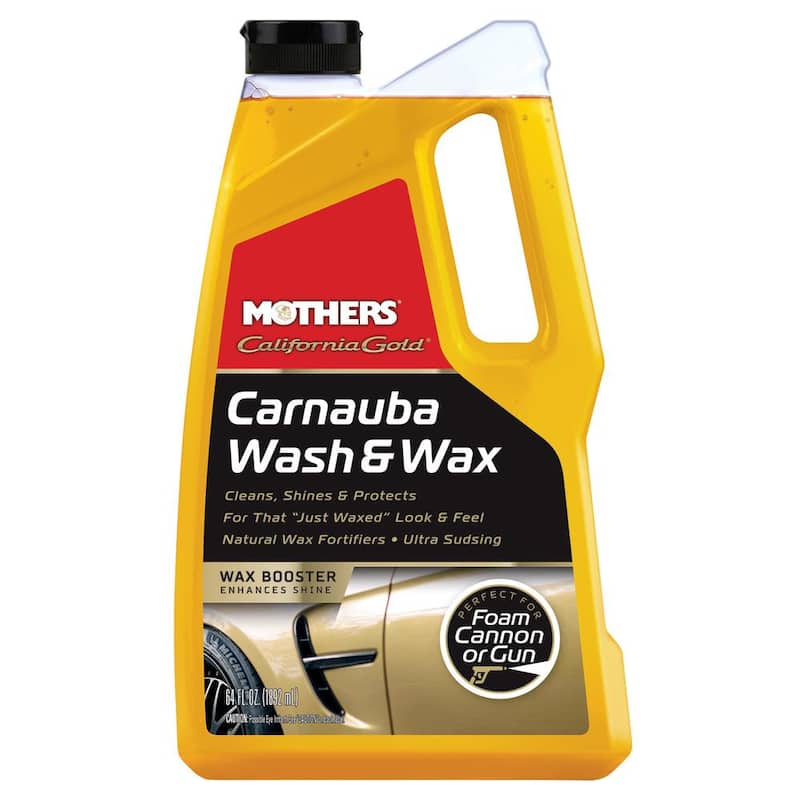MOTHERS 64 oz. California Gold Carnauba Car Wash and Wax Liquid - 05674