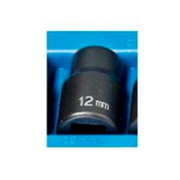 Grey Pneumatic Grey Pneumatic GRE2112M .50in. Drive 12 Point Metric Impact Socket 12mm - GRE2112M