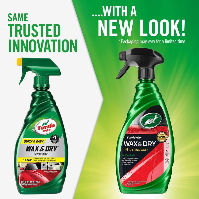 TURTLE WAX 26 oz. 1-Step Wax and Dry Cleaners - T9