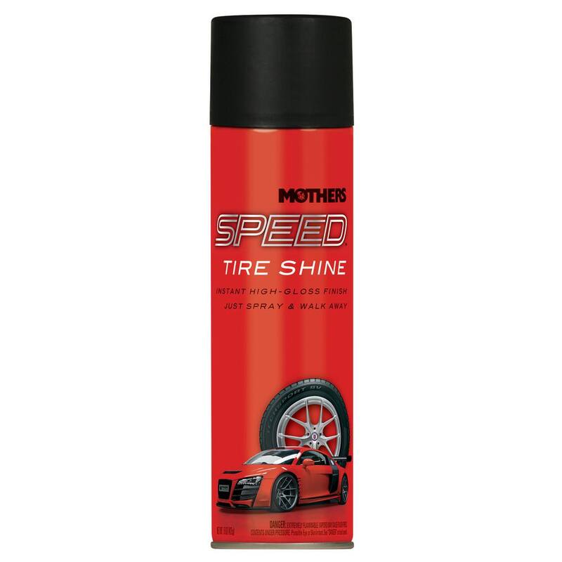 MOTHERS 15 oz. Speed Tire Shine Aerosol Spray - 16915