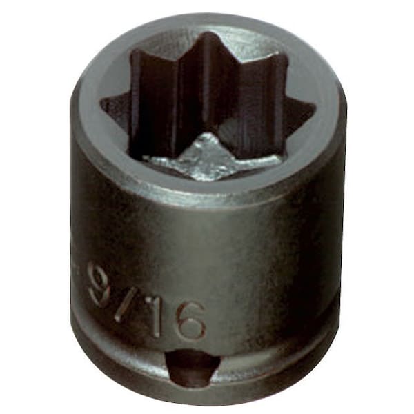 Proto 3/8" Drive Impact Socket 9/16" - 8 Point - J7218S