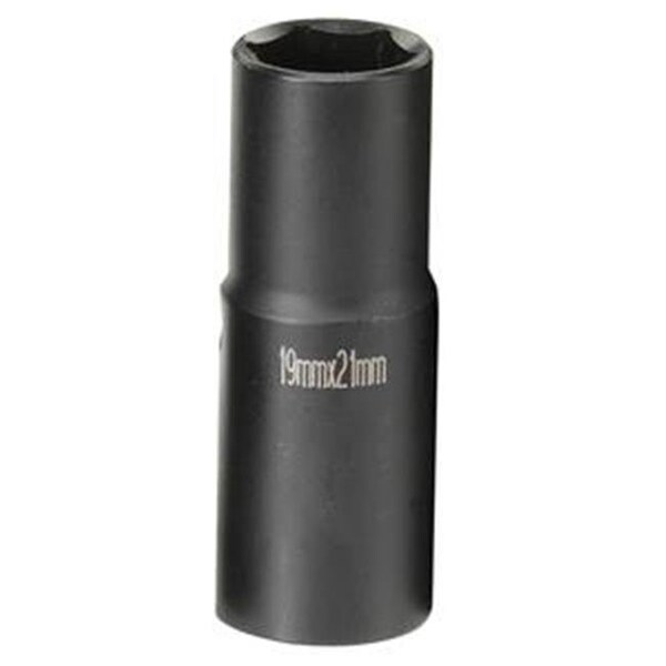 Grey Pneumatic Grey Pneumatic GRE2192DT .50in. Drive Extra Thin Wall in.Flipin. Impact Socket - 19mm x 21mm - GRE2192DT
