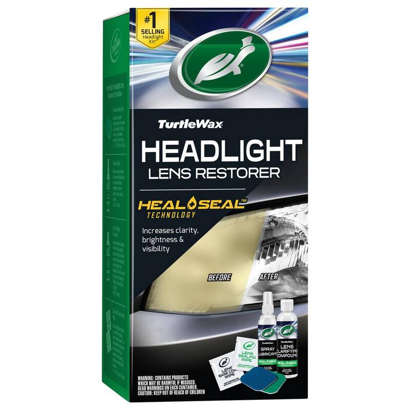 TURTLE WAX 12 oz. Headlight Restorer Kit - T240KT