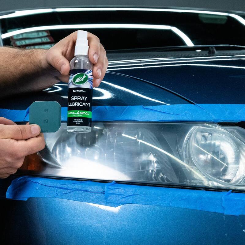 TURTLE WAX 12 oz. Headlight Restorer Kit - T240KT