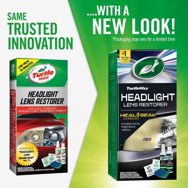 TURTLE WAX 12 oz. Headlight Restorer Kit - T240KT