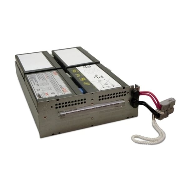 Apc UPS Battery, Mfr. No. SMT1000RM2U, SMC1500-2U, 48V DC, Detachable Cable - APCRBC132