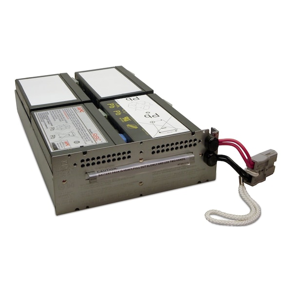 Apc UPS Battery, Mfr. No. SMT1000RM2U, SMC1500-2U, 48V DC, Detachable Cable - APCRBC132