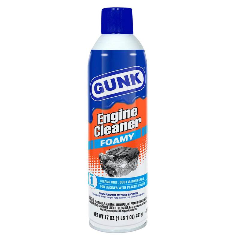 GUNK 17 oz. Foamy Engine Cleaner and Degreaser Spray - FEB1CA/6
