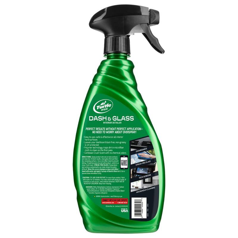 TURTLE WAX 23 fl. oz. Dash and Glass Cleaner - T930