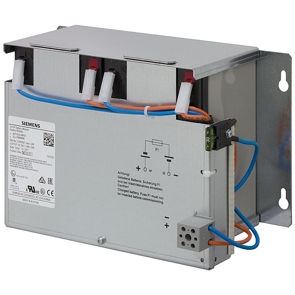 Siemens UPS Battery, 12N868, 12N869, 12N870, 24V DC, 12 Ah, Detachable Cable - 6EP1935-6MF01
