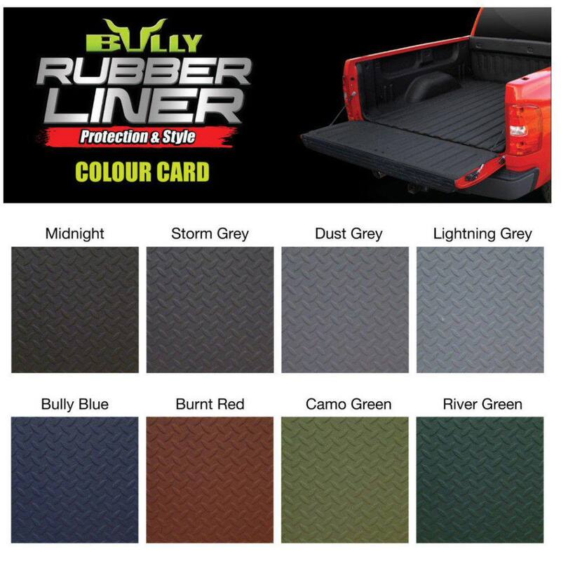 Bullyliner Environmentally Friendly Water Based Rubber Truck Bed Liner in Black (4-Box) - BU91004