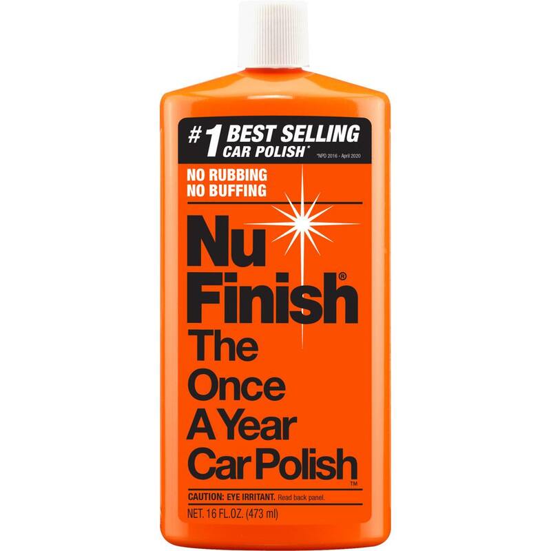 NU FINISH The Once A Year Car Polish, 16 oz. bottle - NF-76