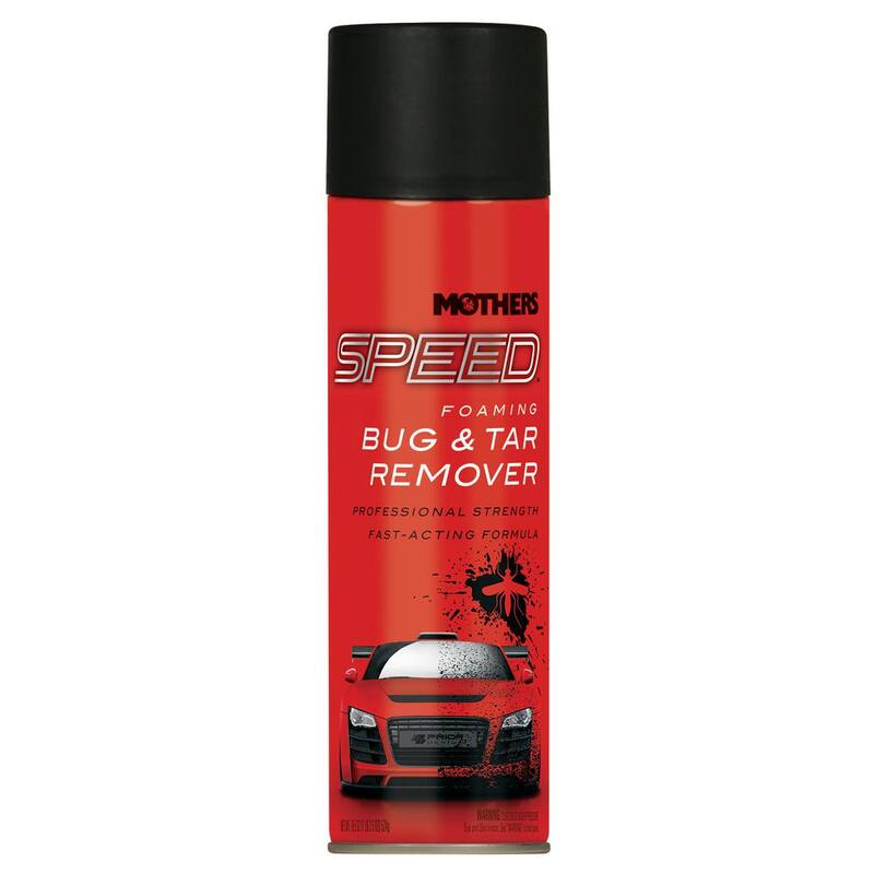 MOTHERS 18.5 oz. Speed Foaming Bug and Tar Remover Aerosol Spray - 16719