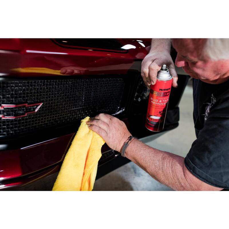 MOTHERS 18.5 oz. Speed Foaming Bug and Tar Remover Aerosol Spray - 16719