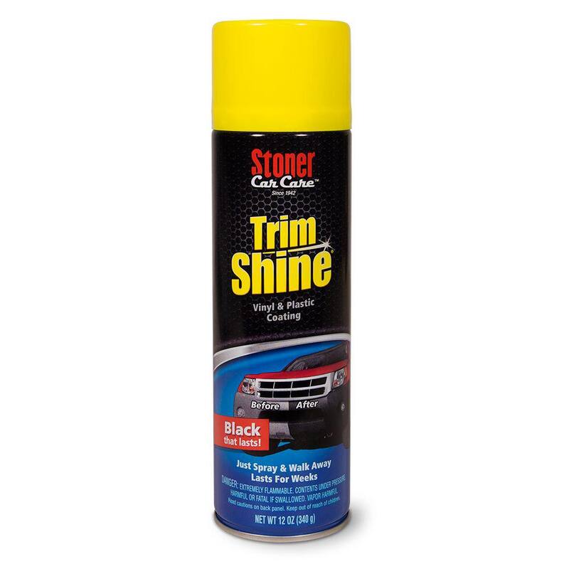 Stoner 12 oz. Car Care Brand Trim Shine Vinyl and Plastic Protectant - 91036