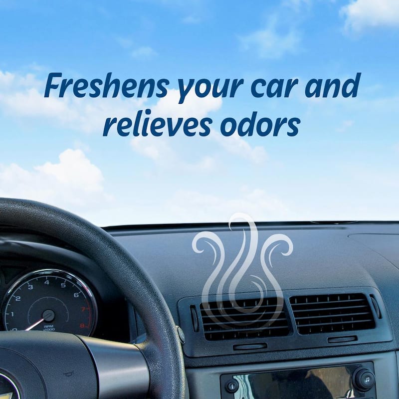 Refresh Your Car Vent Air Freshener (New Car /Cool Breeze Scent, 6 Pack) - 09413T