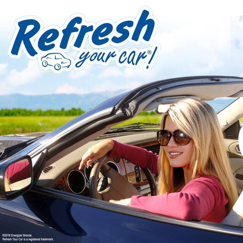 Refresh Your Car Vent Air Freshener (New Car /Cool Breeze Scent, 6 Pack) - 09413T