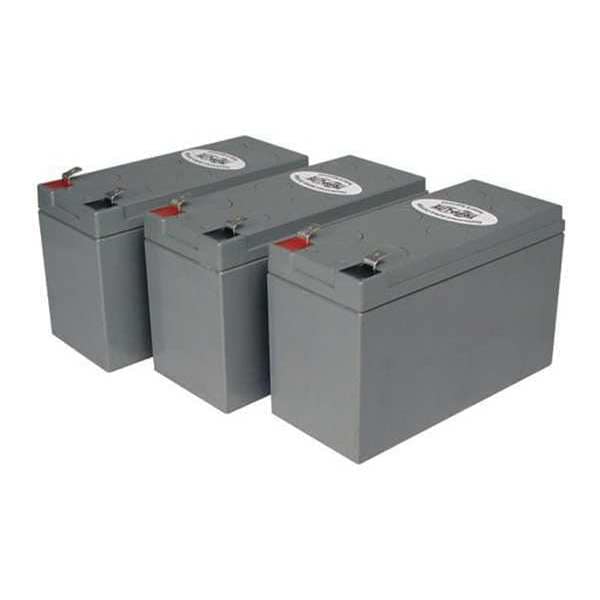 Tripp Lite UPS Battery, Select Best, Powerware, Liebert and Other UPS, (3) 12V DC, 9 Ah - RBC53