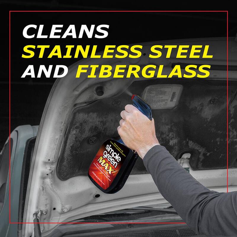 Simple Green 32 oz. Max Automotive Cleaner and Degreaser - 0210101204032