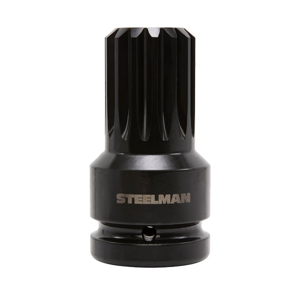 Steelman 1" Square Drive (Female) to #5 Spline Drive (Male) Impact Socket Adapter - 60562