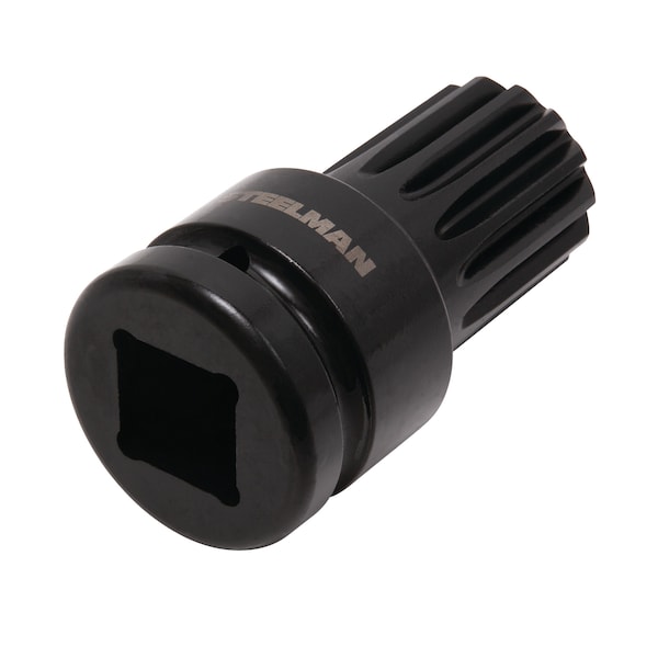 Steelman 1" Square Drive (Female) to #5 Spline Drive (Male) Impact Socket Adapter - 60562