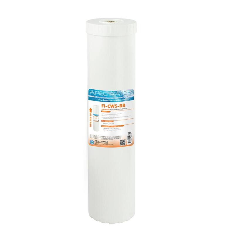 APEC Water Systems Car Wash System CWS-300 Deionization Replacement Specialty Filter - FI-CWS-BB