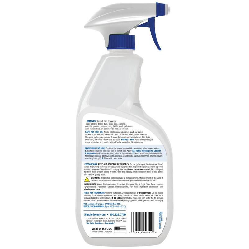 Unbranded 32 oz. Extreme Motorsports Cleaner and Degreaser - 1910001213440