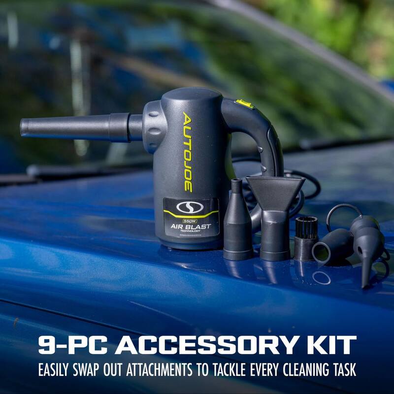 AUTO JOE 500-Watt Air Blasting Water Dryer For Auto Detailing Cars and Motorcycles - ATJ-ABD1