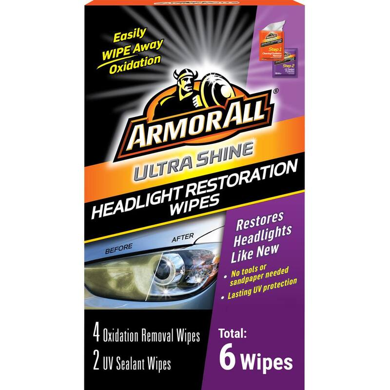 Armor All Armor All Ultra Shine Headlight Restoration Wipes (6 count) - E302794400
