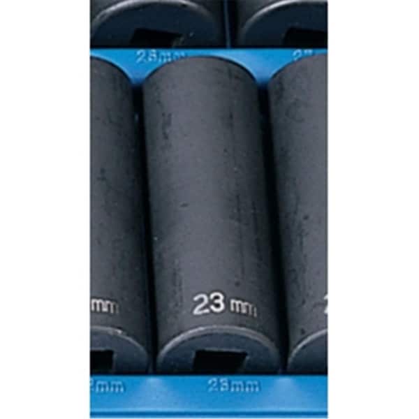 Grey Pneumatic Grey Pneumatic GRE2023MD .50in. Drive Metric Deep Impact Socket - 23mm - GRE2023MD