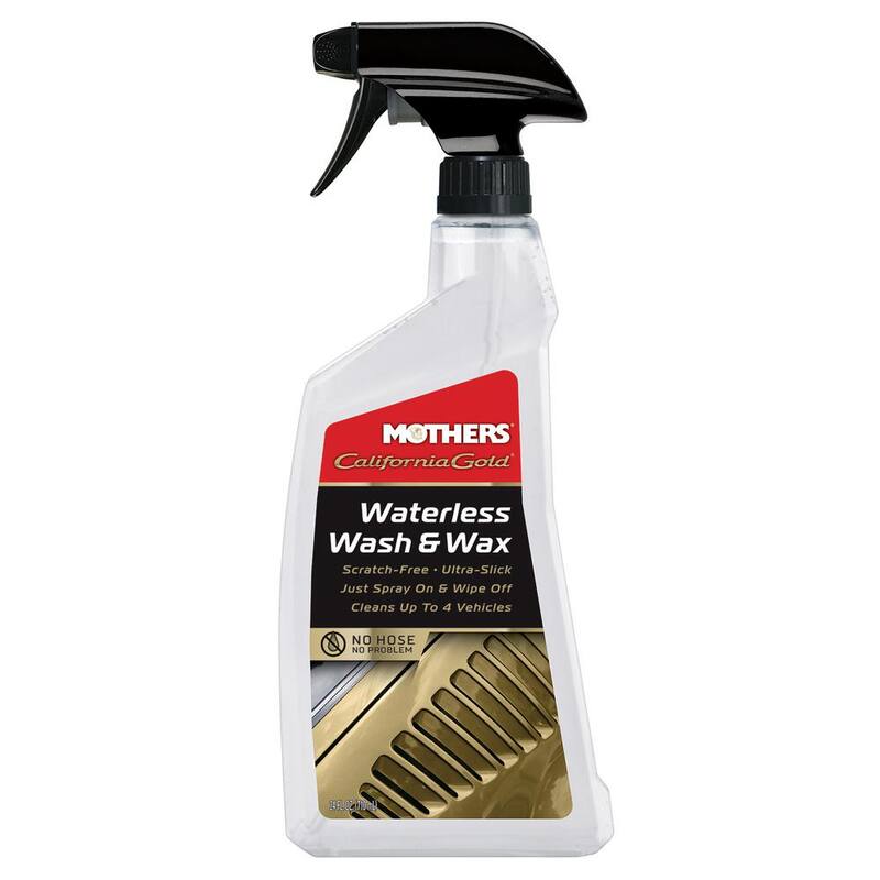 MOTHERS 24 oz. California Gold Waterless Wash and Wax Spray - 05644