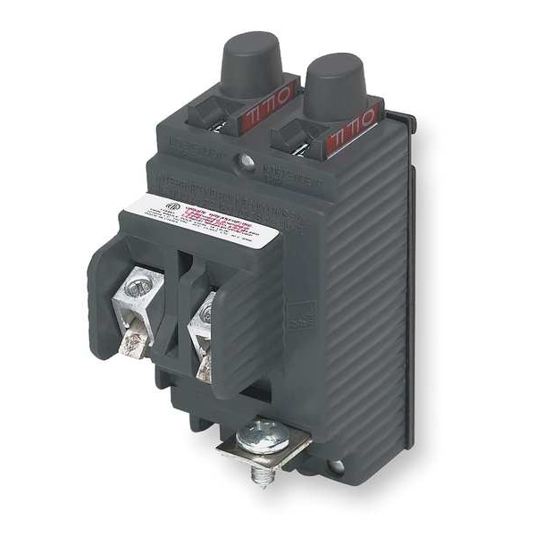 Pushmatic Miniature Circuit Breaker, UBIP Series, 20/20A, 1 Pole, 120/240V AC, 10kA at 120V AC - UBIP2020
