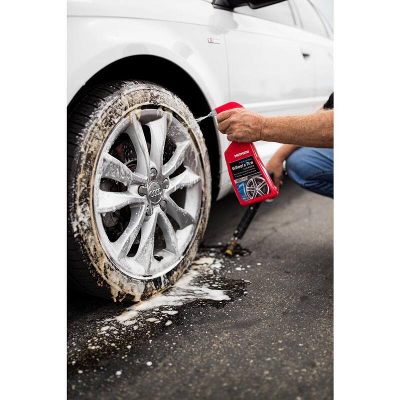MOTHERS 1 Gal. Ready-To-Use Foaming Wheel and Tire Cleaner Refill - 05902