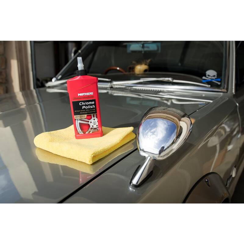 MOTHERS 12 oz. California Gold Chrome Polish - 05212