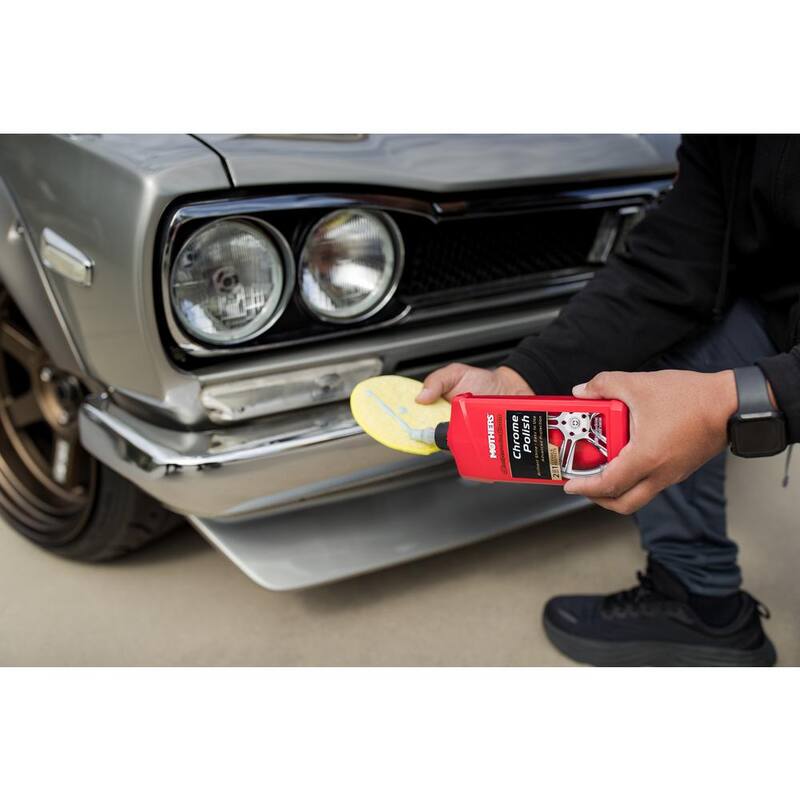 MOTHERS 12 oz. California Gold Chrome Polish - 05212