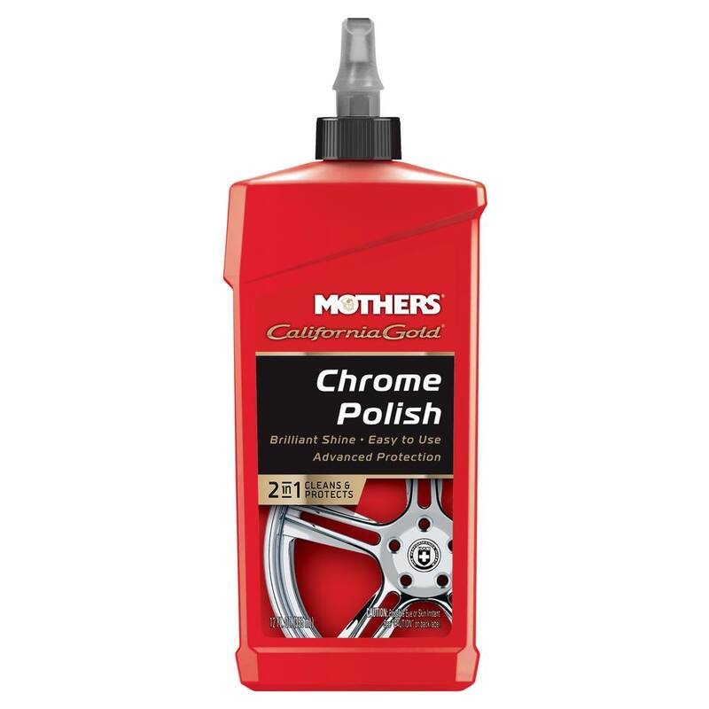 MOTHERS 12 oz. California Gold Chrome Polish - 05212
