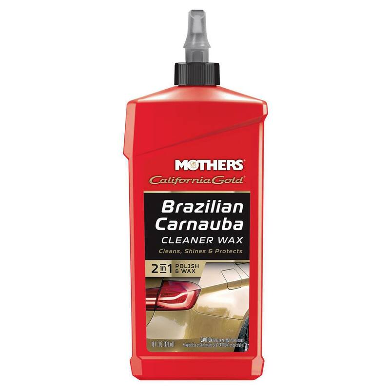 MOTHERS 16 oz. California Gold Brazilian Carnauba Cleaner Wax Liquid - 05701