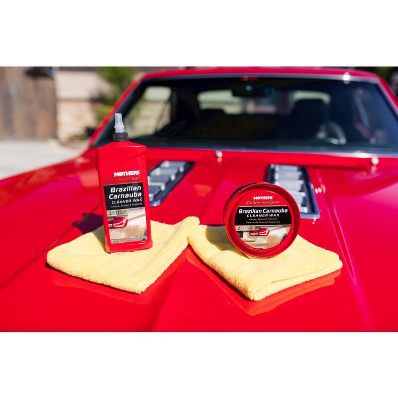 MOTHERS 16 oz. California Gold Brazilian Carnauba Cleaner Wax Liquid - 05701