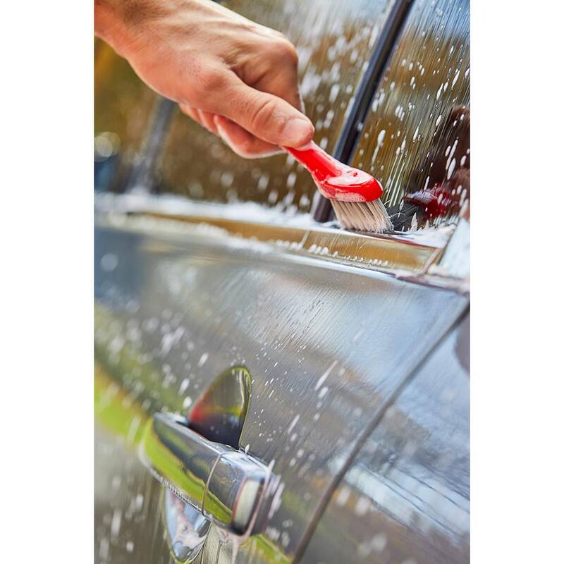 MOTHERS Automotive Car Care Detailing Brush Set with Scratch-Free Bristles - 156200