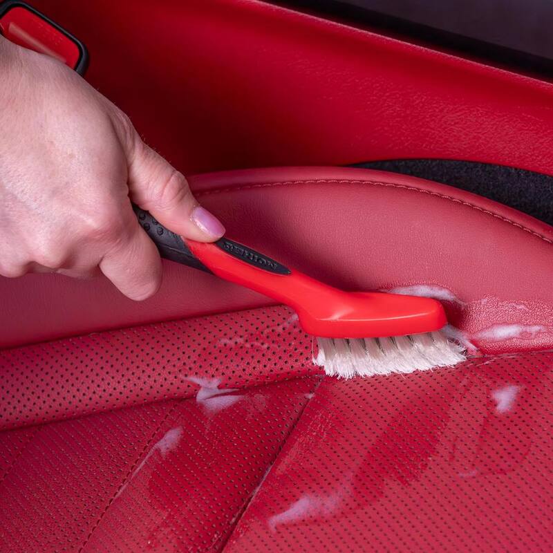 MOTHERS Automotive Car Care Detailing Brush Set with Scratch-Free Bristles - 156200