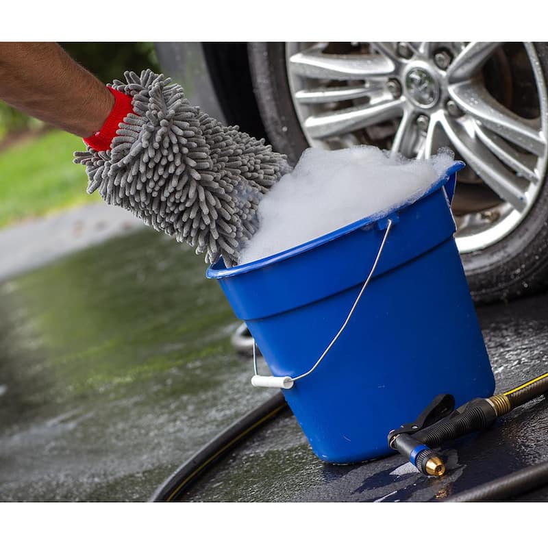 MOTHERS Microfiber Chenille Car Wash Mitt - 156400