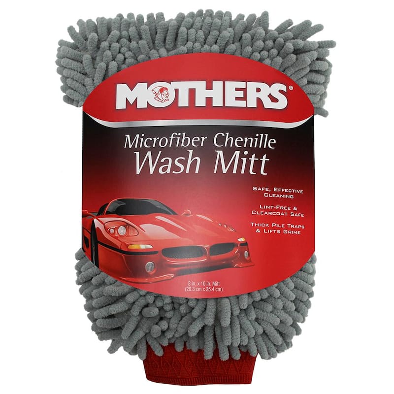 MOTHERS Microfiber Chenille Car Wash Mitt - 156400