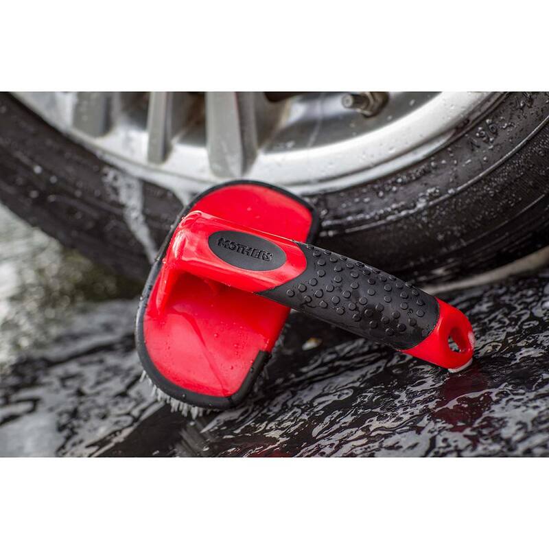 MOTHERS Automotive Car Care Contoured Tire Wash Brush - 156000